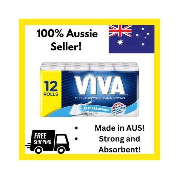 Viva Towel White 12Pk